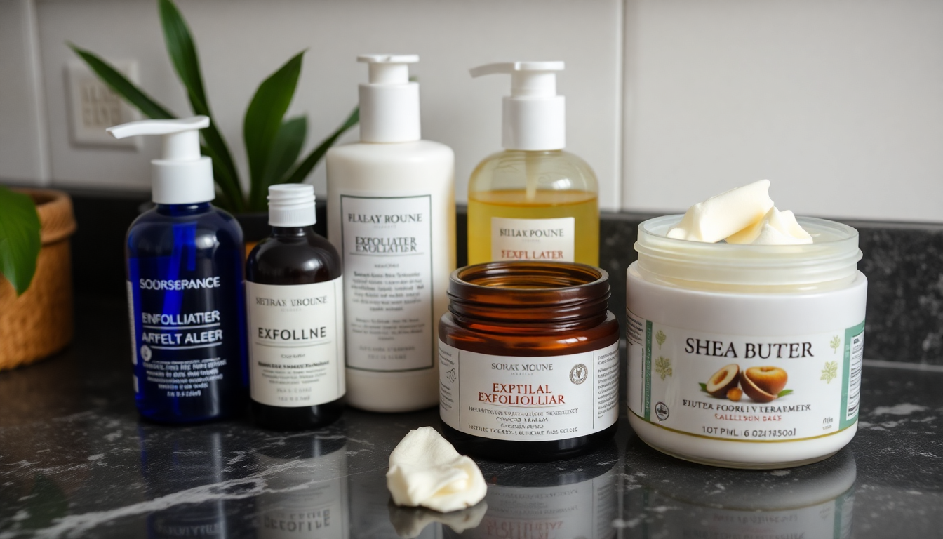 Essential Skincare Routine for Men: Harnessing the Power of Exfoliation and Shea Butter for Flawless Skin