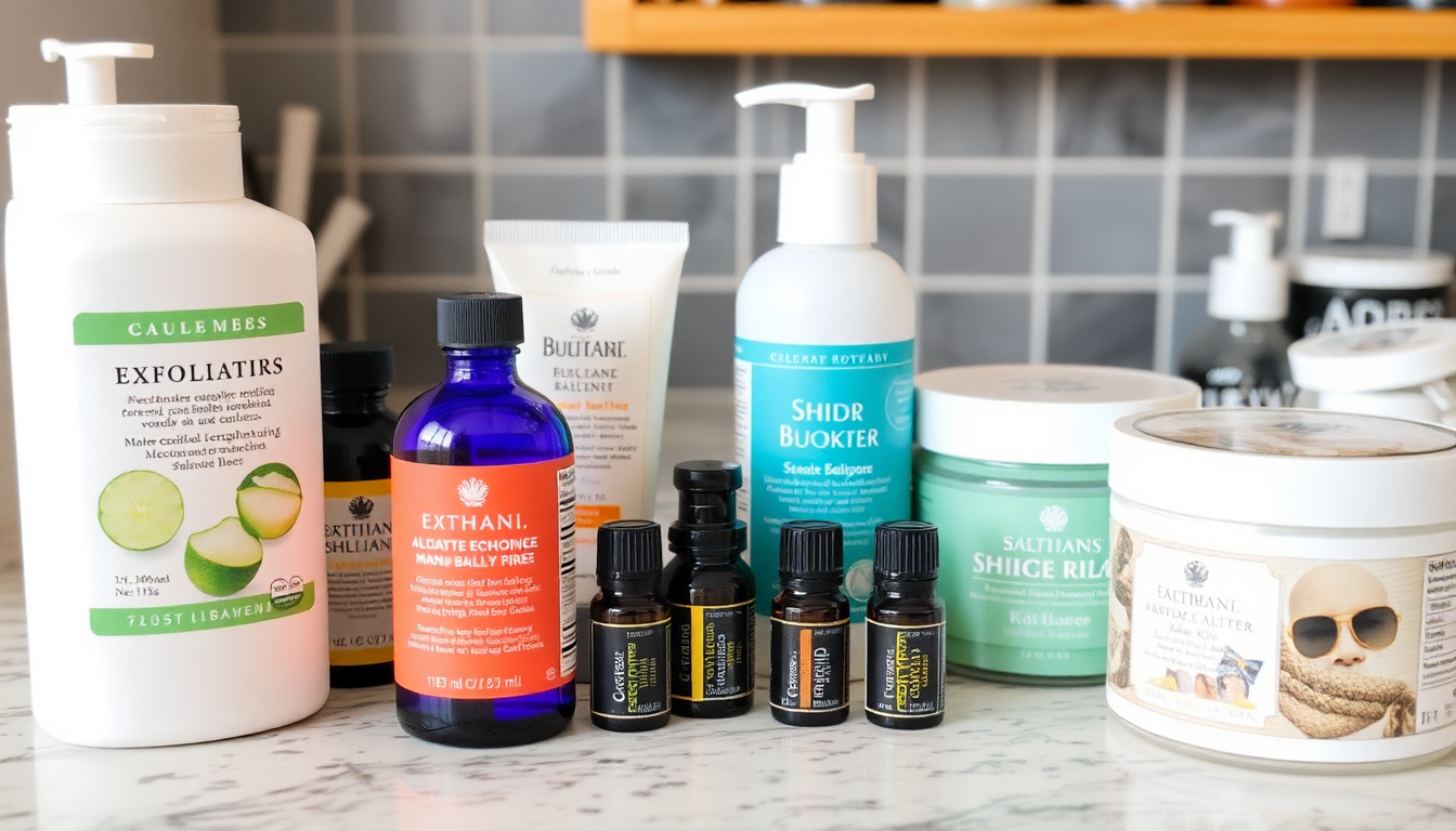 Unleashing Your Skin's Potential: The Ultimate Skincare Routine Incorporating Exfoliation, Shea Butter, and Essential Oils for Men and Women